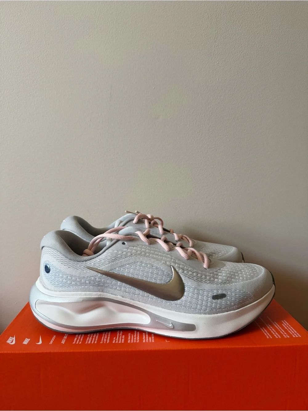 Nike Journey Run Grey Metallic FJ7765-006 Women’s Size 11